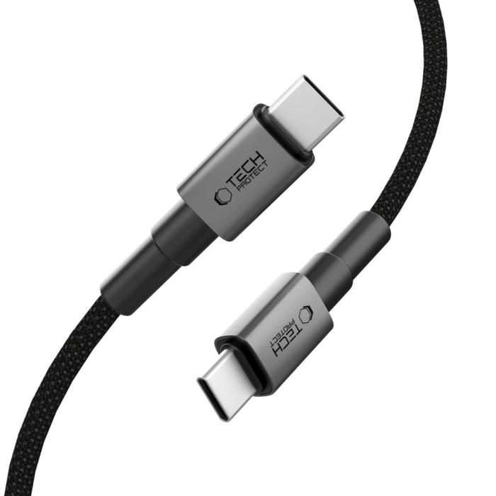Bild 2, Tech-Protect Tech-Protect 3m 100W/3A PD USB-C-USB-C Kabel UltraBoost - Teknikhallen.se