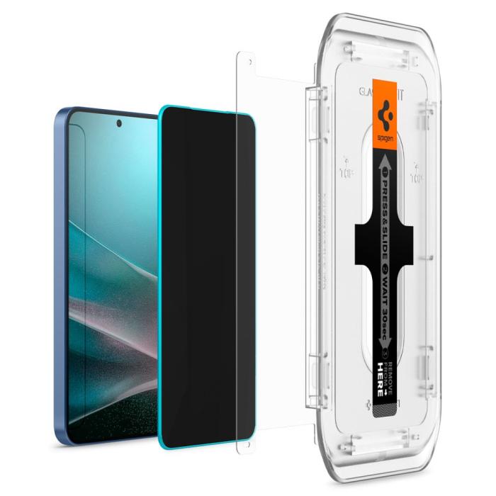 Bild 2, Spigen Spigen Galaxy S25 Plus/S24 Plus 2-PACK Skärmskydd GLAS.tR - Teknikhallen.se