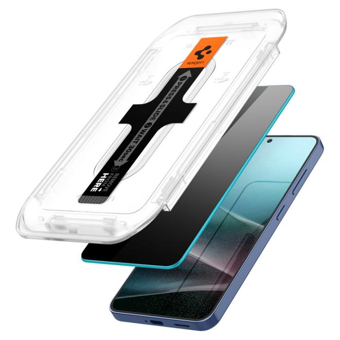 Bild 4, Spigen Spigen Galaxy S25 Plus/S24 Plus 2-PACK Skärmskydd GLAS.tR - Teknikhallen.se