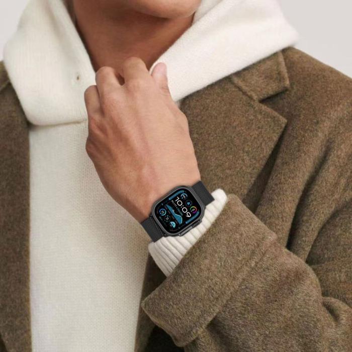 Bild 4, Tech-Protect Tech-Protect Apple Watch 42/44/45/46/49mm Armband Milano - Teknikhallen.se