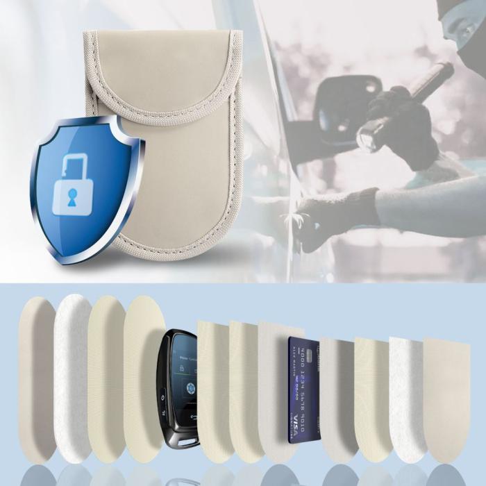 Bild 2, Tech-Protect Tech-Protect RFID Signalblockerande Fodral Caffe Latte - Teknikhallen.se