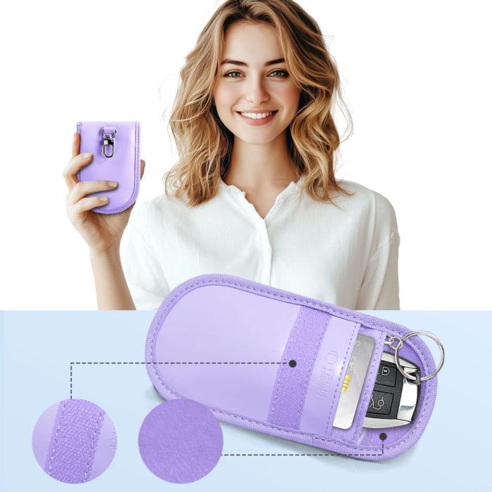 Bild 4, Tech-Protect Tech-Protect RFID Signalblockerande Fodral Lavender - Teknikhallen.se