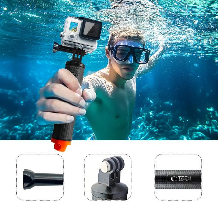 Bild 4, Tech-Protect Tech-Protect Flytande Handtag För GoPro/DJI Actionkamera - Teknikhallen.se