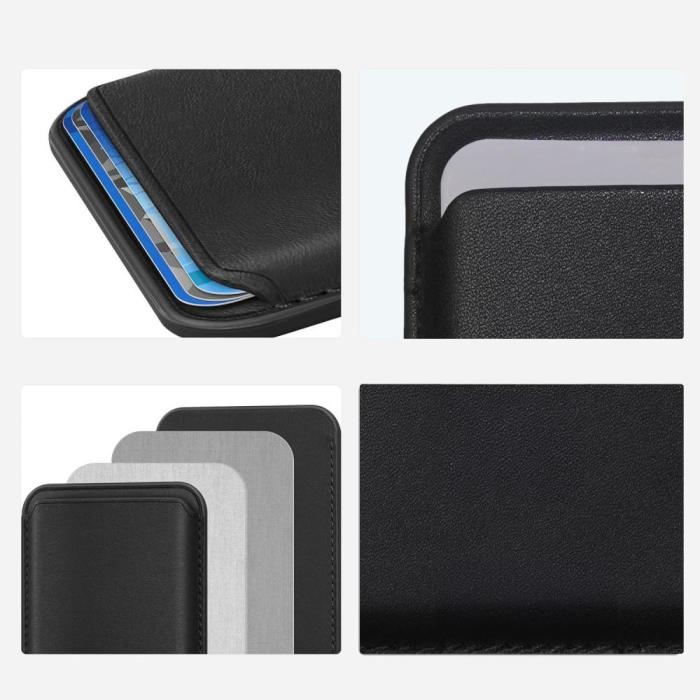 Bild 3, Tech-Protect Tech-Protect Magnetisk MagSafe Korthållare MagWallet Brun - Teknikhallen.se