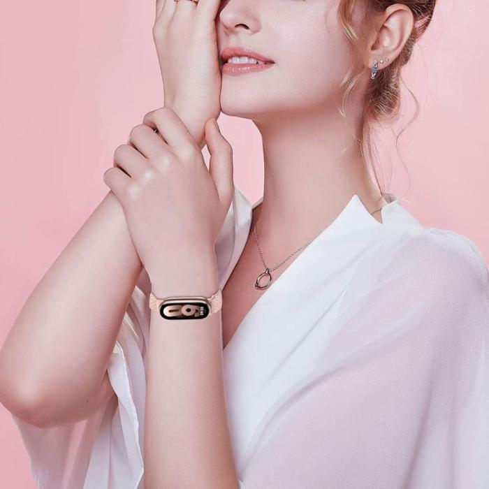 Bild 4, Tech-Protect Tech-Protect Xiaomi Smart Band 10/9/8 Armband NylonMag - Teknikhallen.se