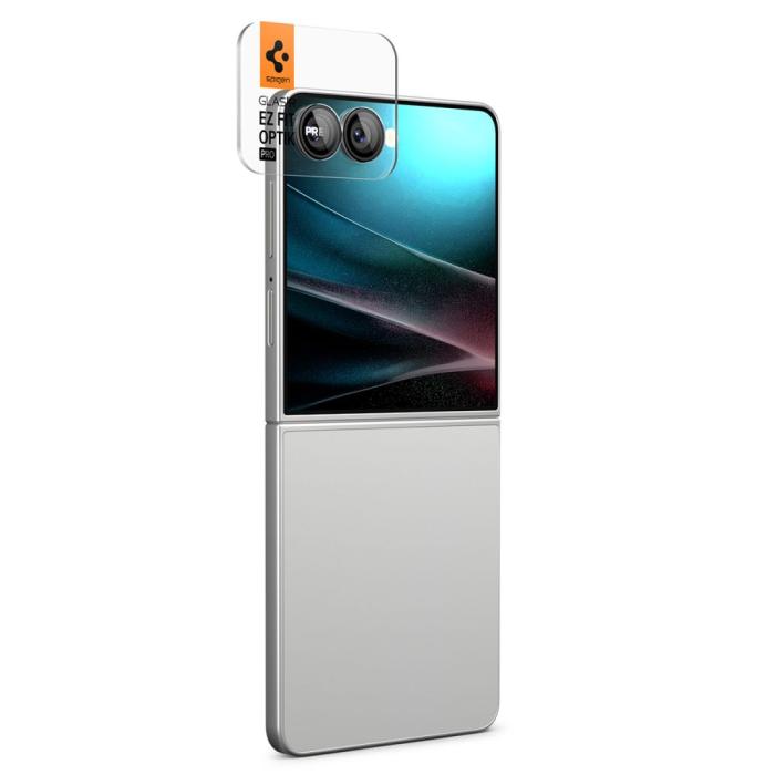 Bild 6, Spigen Spigen Galaxy Z Flip 7 2-PACK Linsskydd Optik Pro HD Glas.tR 