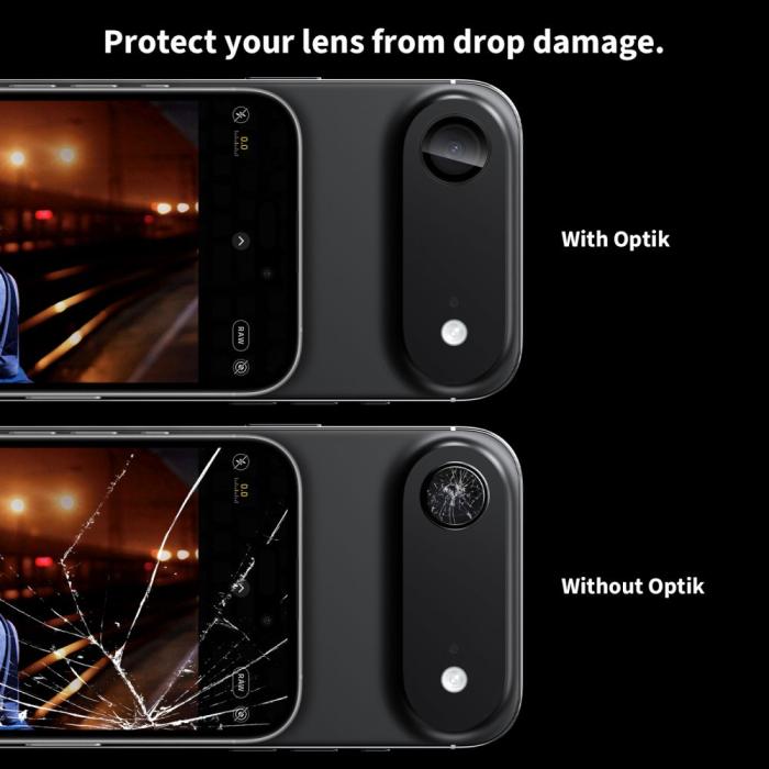 Bild 5, Tech-Protect Tech-Protect iPhone Air Linsskydd CamRing Fit+ Transparent - Teknikhallen.se