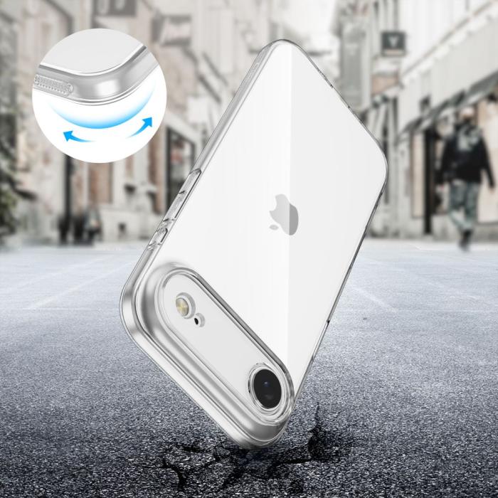 Bild 2, Tech-Protect Tech-Protect iPhone Air Skal FlexAir Transparent - Teknikhallen.se