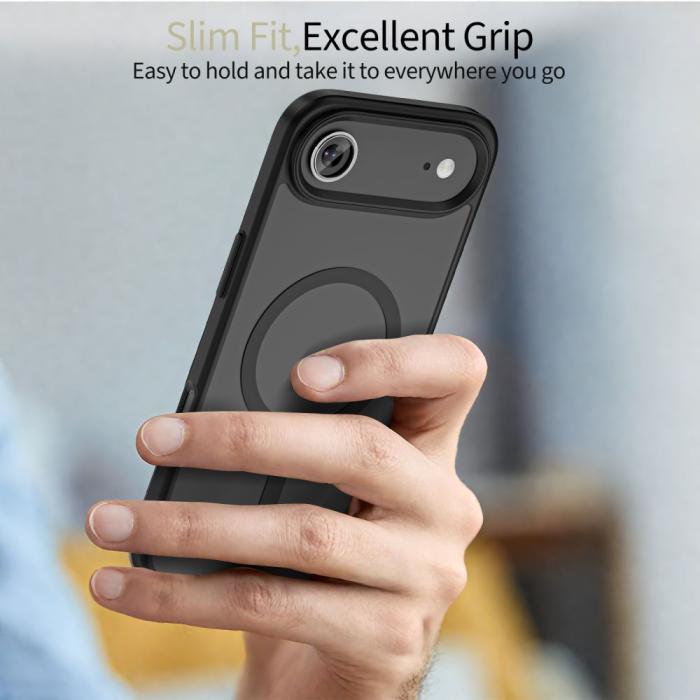 Bild 4, Tech-Protect Tech-Protect iPhone Air Skal MagSafe MagMat Matt Svart - Teknikhallen.se