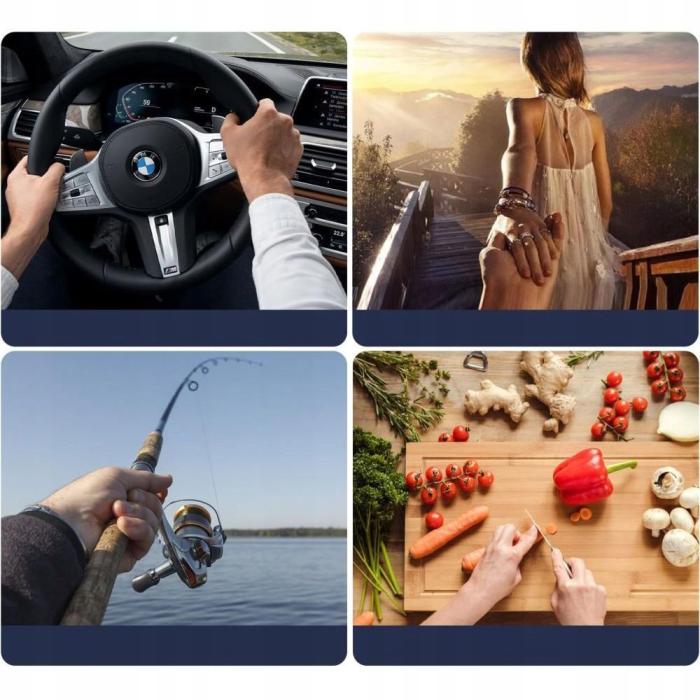 Bild 5, Tech-Protect Tech-Protect Magnetisk MagSafe Hållare För Mobil/GoPro/DJI Grå - Teknikhallen.se