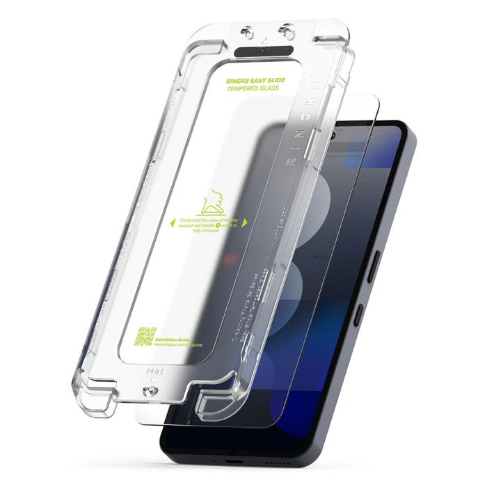 Bild 2, Ringke Ringke Nothing Phone 3a/3a Pro 2-PACK Easy Slide Skärmskydd - Teknikhallen.se