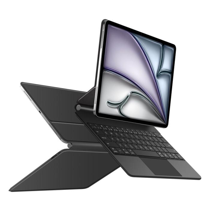 Bild 3, Tech-Protect T-P iPad Air 13 2026-2024/Pro 12.9 2022-2020 Fodral SC Tangentbord - Teknikhallen.se