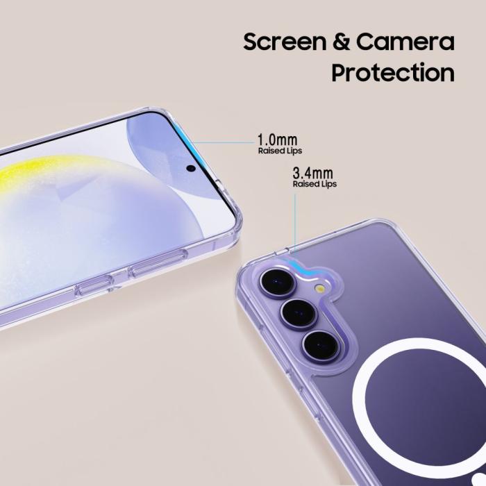 Bild 2, Tech-Protect Tech-Protect Galaxy S25 Edge Skal MagSafe FlexAir Hybrid - Teknikhallen.se