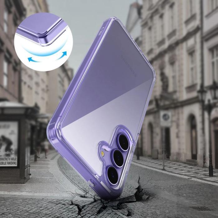 Bild 5, Tech-Protect Tech-Protect Galaxy S25 Edge Skal FlexAir Hybrid Transparent - Teknikhallen.se