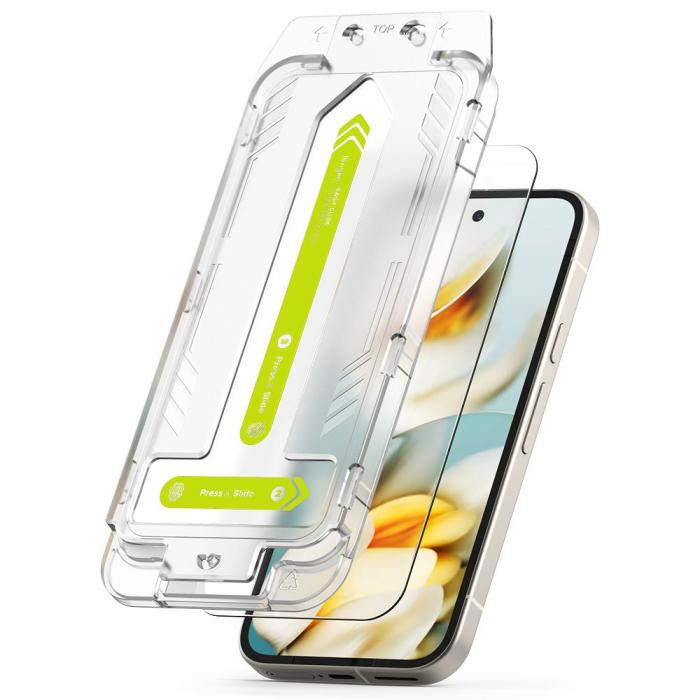 Bild 2, Ringke Ringke Google Pixel 9a 2-PACK Easy Slide Skärmskydd - Teknikhallen.se
