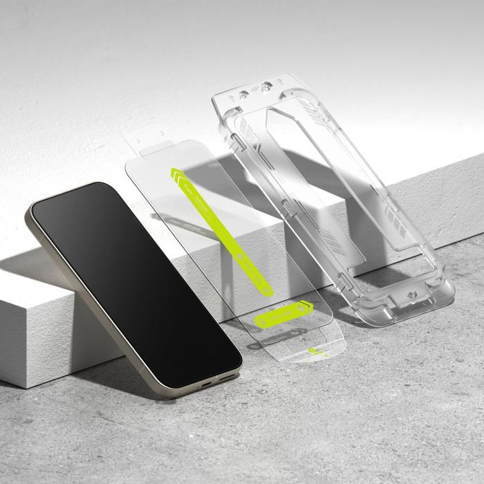 Bild 4, Ringke Ringke Google Pixel 9a 2-PACK Easy Slide Skärmskydd - Teknikhallen.se