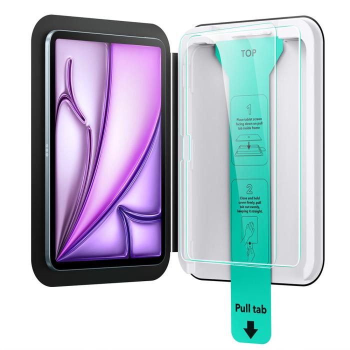 Bild 3, ESR ESR iPad Air 13 2026-2024 2-PACK Skärmskydd UltraFit Härdat Glas - Teknikhallen.se