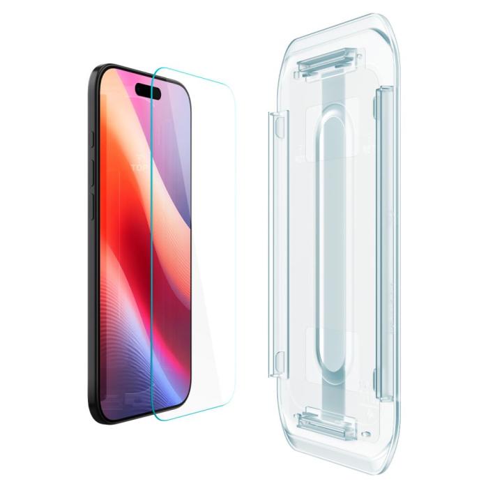 Bild 4, Spigen Spigen iPhone Air 2-PACK GLAS.tR 