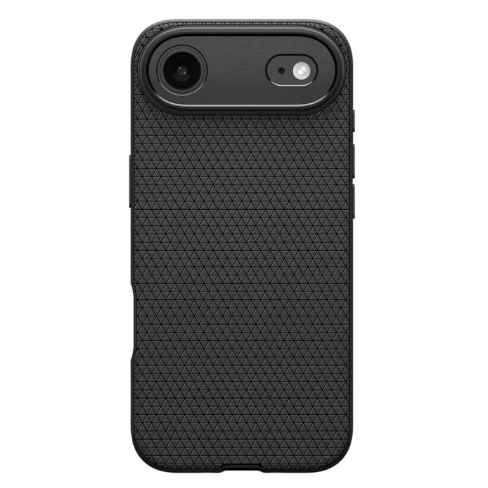 Bild 2, Spigen Spigen iPhone Air Skal Liquid Air Matt Svart - Teknikhallen.se