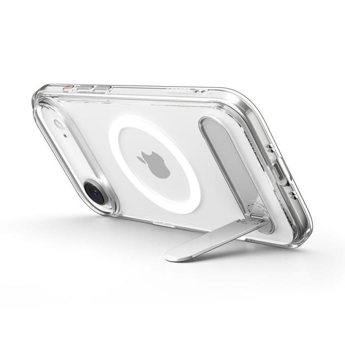 Bild 6, Spigen Spigen iPhone Air Skal MagSafe Ultra Hybrid 'S' Transparent/Vit - Teknikhallen.se