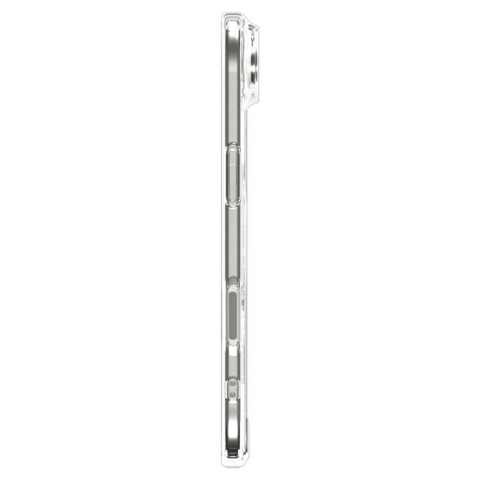 Bild 4, Spigen Spigen iPhone Air Skal MagSafe Ultra Hybrid Transparent/Vit - Teknikhallen.se
