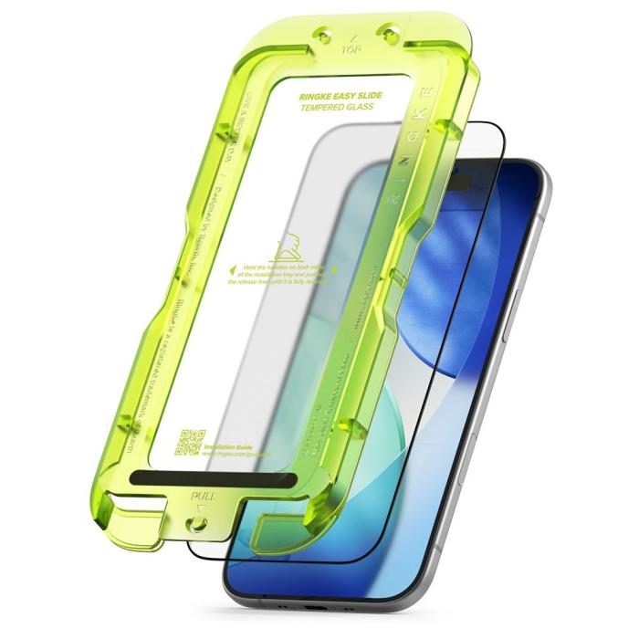 Bild 2, Ringke Ringke iPhone Air 2-PACK Easy Slide Skärmskydd Härdat Glas - Teknikhallen.se