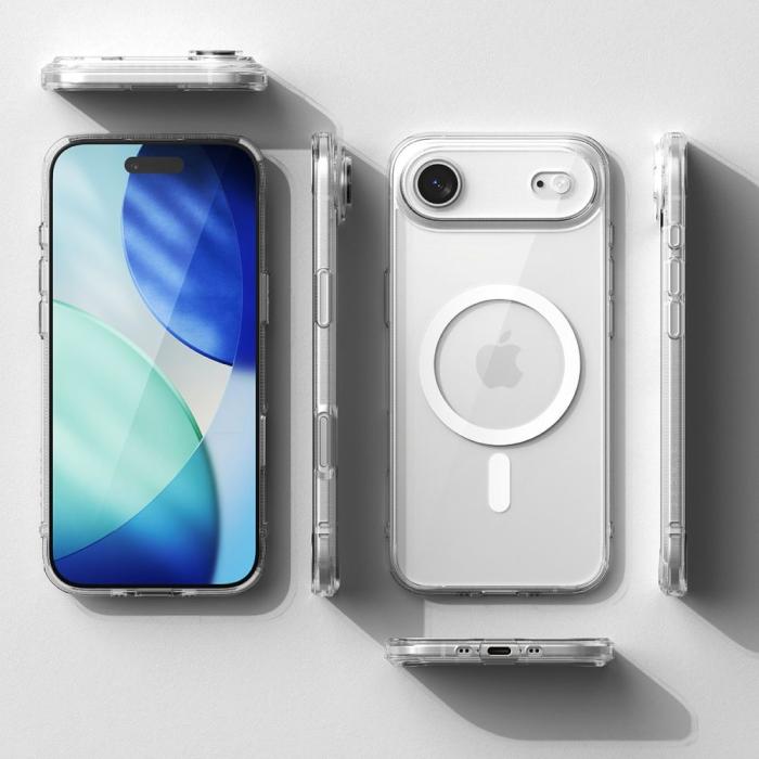 Bild 5, Ringke Ringke iPhone Air Skal MagSafe Fusion Transparent - Teknikhallen.se