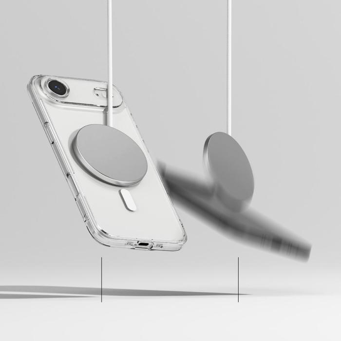 Bild 6, Ringke Ringke iPhone Air Skal MagSafe Fusion Transparent - Teknikhallen.se