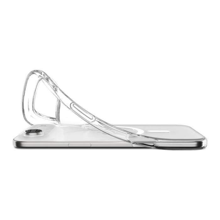 Bild 6, Spigen Spigen iPhone Air Skal MagSafe Liquid Crystal Transparent - Teknikhallen.se