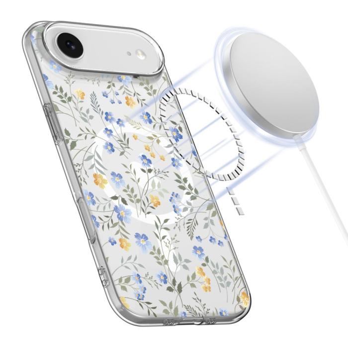 Bild 2, Tech-Protect Tech-Protect iPhone Air Skal MagSafe FlexAir Spring Flowers - Teknikhallen.se