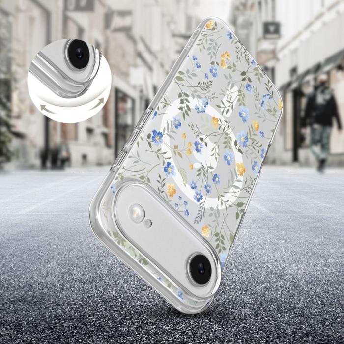 Bild 5, Tech-Protect Tech-Protect iPhone Air Skal MagSafe FlexAir Spring Flowers - Teknikhallen.se