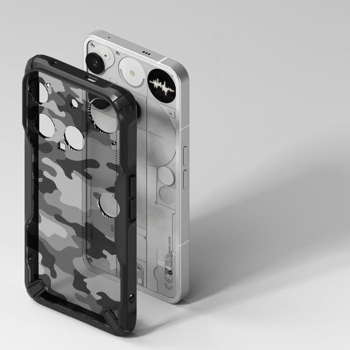 Bild 4, Ringke Ringke Nothing Phone 3 Skal Fusion X Camo Svart - Teknikhallen.se