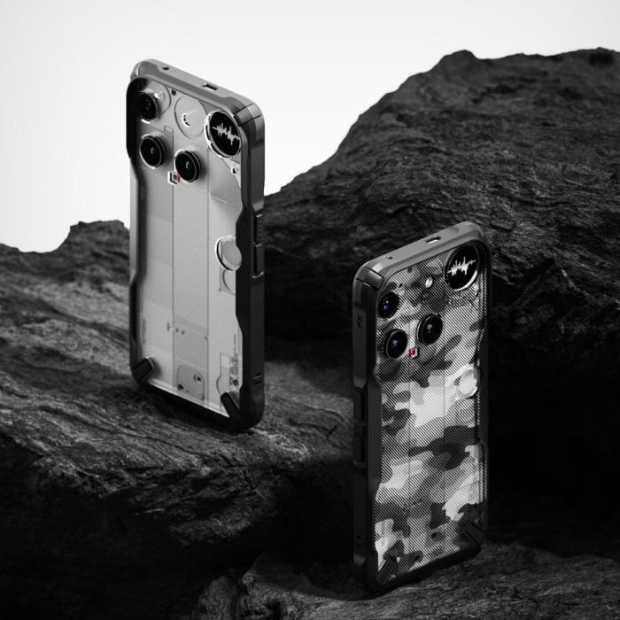 Bild 5, Ringke Ringke Nothing Phone 3 Skal Fusion X Camo Svart - Teknikhallen.se
