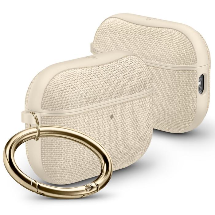 Bild 2, Spigen Spigen AirPods Pro 3 Skal Urban Fit Dune Beige - Teknikhallen.se