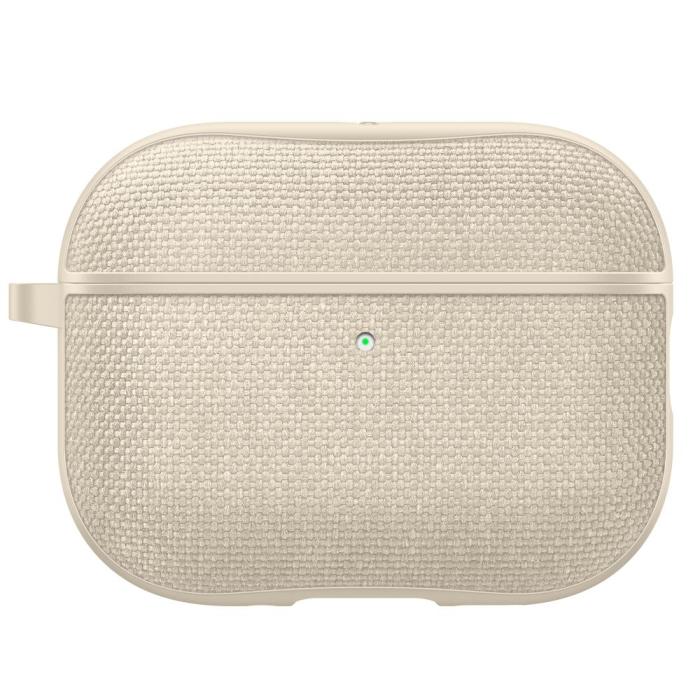 Bild 4, Spigen Spigen AirPods Pro 3 Skal Urban Fit Dune Beige - Teknikhallen.se