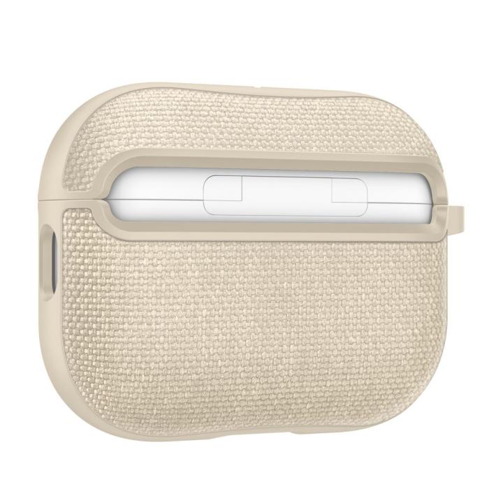 Bild 6, Spigen Spigen AirPods Pro 3 Skal Urban Fit Dune Beige - Teknikhallen.se