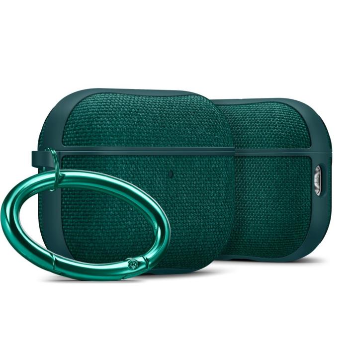 Bild 3, Spigen Spigen AirPods Pro 3 Skal Urban Fit Midnight Green - Teknikhallen.se