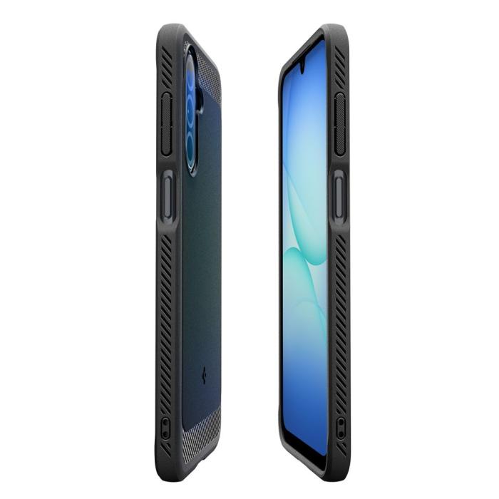 Bild 6, Spigen Spigen Samsung Galaxy A17 Skal Rugged Armor Matt Svart - Teknikhallen.se