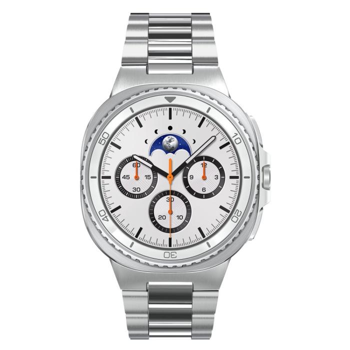 Bild 2, Spigen Spigen Galaxy Watch 8 46/44/40 mm Armband Modern Fit Silver - Teknikhallen.se