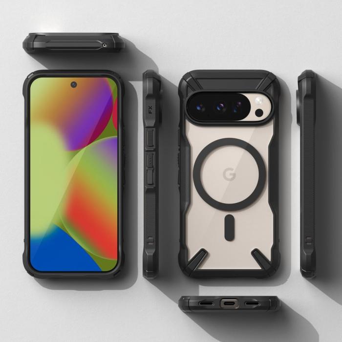 Bild 5, Ringke Ringke Google Pixel 10 / 10 Pro Skal MagSafe Fusion X Svart - Teknikhallen.se