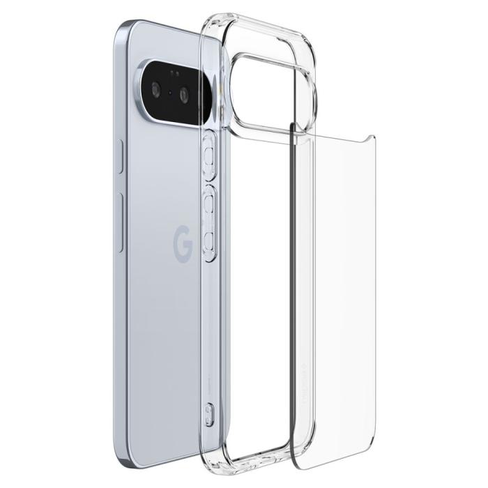 Bild 6, Spigen Spigen Google Pixel 10 / 10 Pro Skal Ultra Hybrid Crystal Clear - Teknikhallen.se