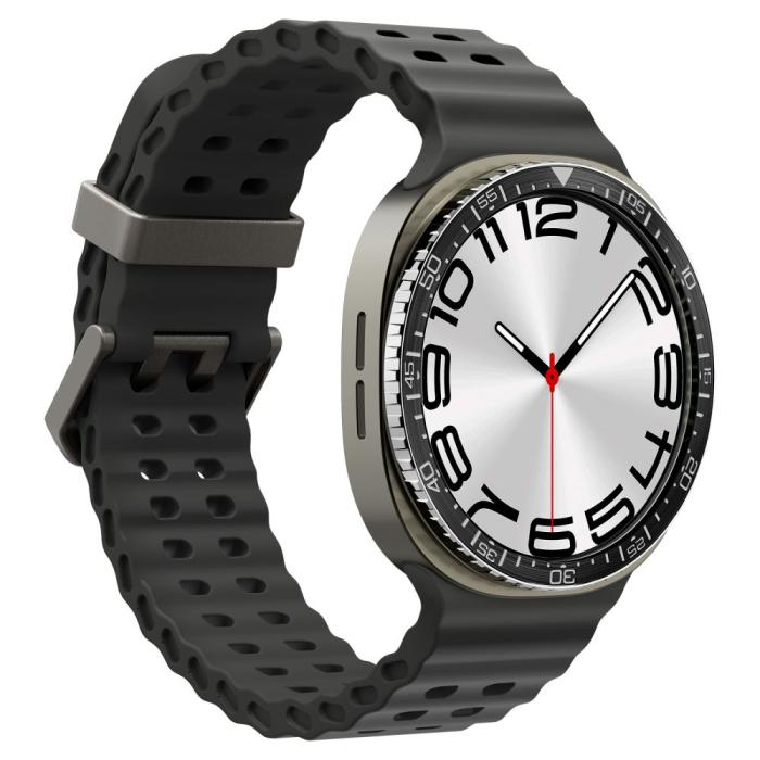 Bild 6, Spigen Spigen Galaxy Watch 8 44 mm Skyddande Ring Bezel Tune Diver Svart - Teknikhallen.se