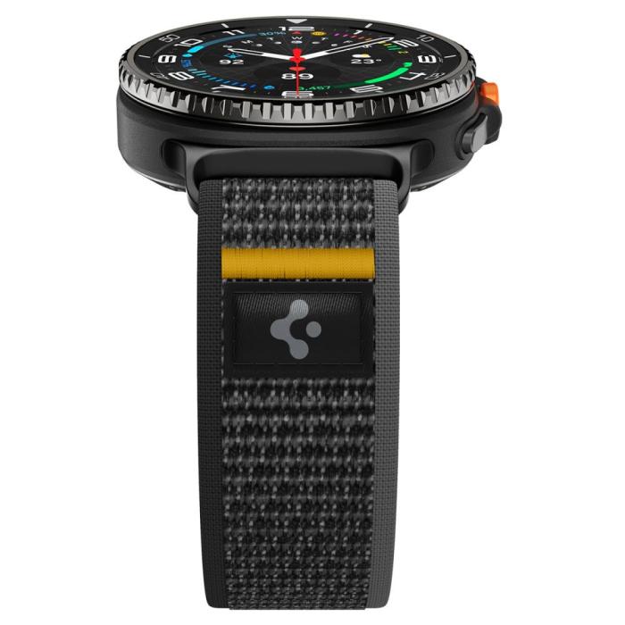 Bild 5, Spigen Spigen Galaxy Watch 8 46/44/40 mm Klockarmband Athlex Air Svart - Teknikhallen.se
