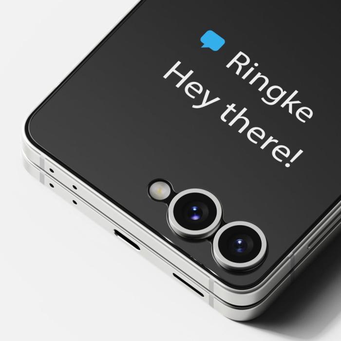 Bild 6, Ringke Ringke Samsung Galaxy Z Flip 7 2-PACK Skärmskydd Härdat Glas - Teknikhallen.se