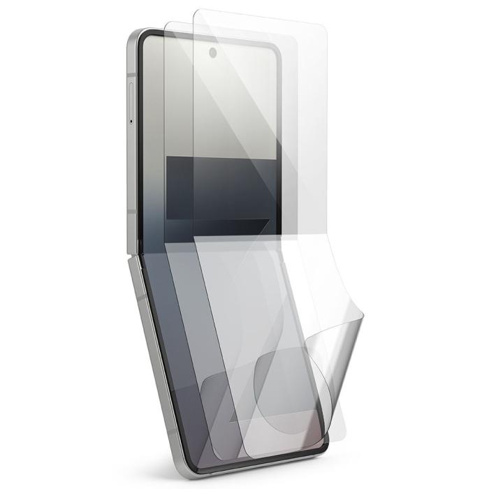 Bild 3, Ringke Ringke Samsung Galaxy Z Flip 7 2-PACK Skärmskydd DualEasy - Teknikhallen.se