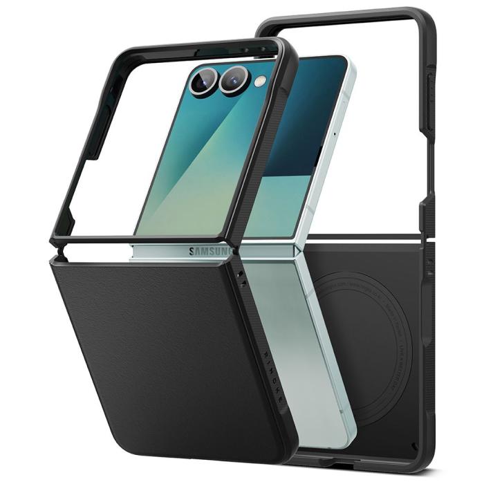 Bild 3, Ringke Ringke Samsung Galaxy Z Flip 7 Skal MagSafe Onyx Svart - Teknikhallen.se