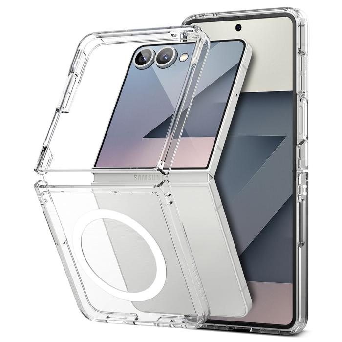 Bild 3, Ringke Ringke Samsung Galaxy Z Flip 7 Skal MagSafe Fusion Transparent - Teknikhallen.se