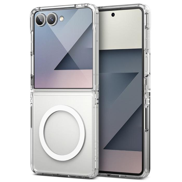 Bild 4, Ringke Ringke Samsung Galaxy Z Flip 7 Skal MagSafe Fusion Transparent - Teknikhallen.se