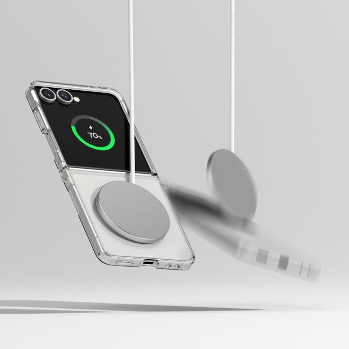 Bild 6, Ringke Ringke Samsung Galaxy Z Flip 7 Skal MagSafe Fusion Transparent - Teknikhallen.se