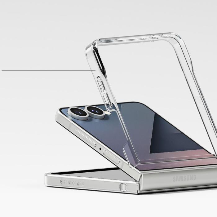 Bild 6, Ringke Ringke Samsung Galaxy Z Flip 7 Skal MagSafe Slim Transparent - Teknikhallen.se